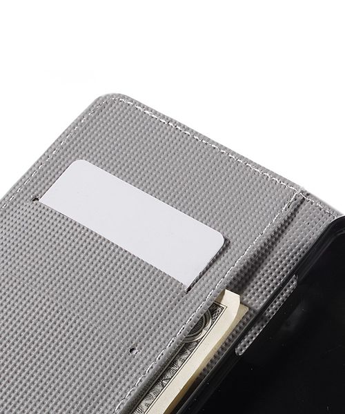 Samsung Galaxy A5 (2016) Flip Hoesje met Print Blue Butterflies afbeelding 7