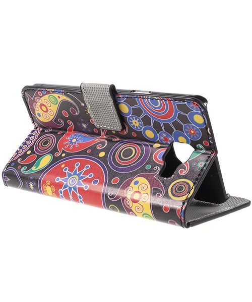 Samsung Galaxy A5 (2016) Flip Hoesje met Print Paisley Pattern afbeelding 3