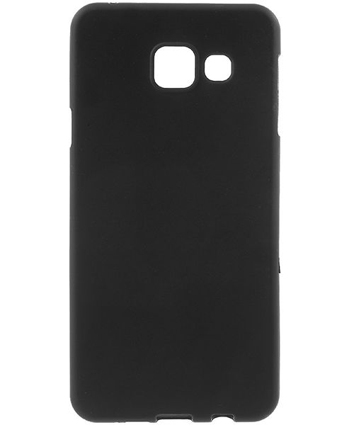 Samsung Galaxy A3 (2016) Matte TPU Case Zwart afbeelding 1