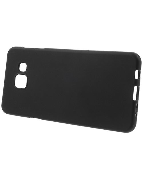 Samsung Galaxy A3 (2016) Matte TPU Case Zwart afbeelding 2