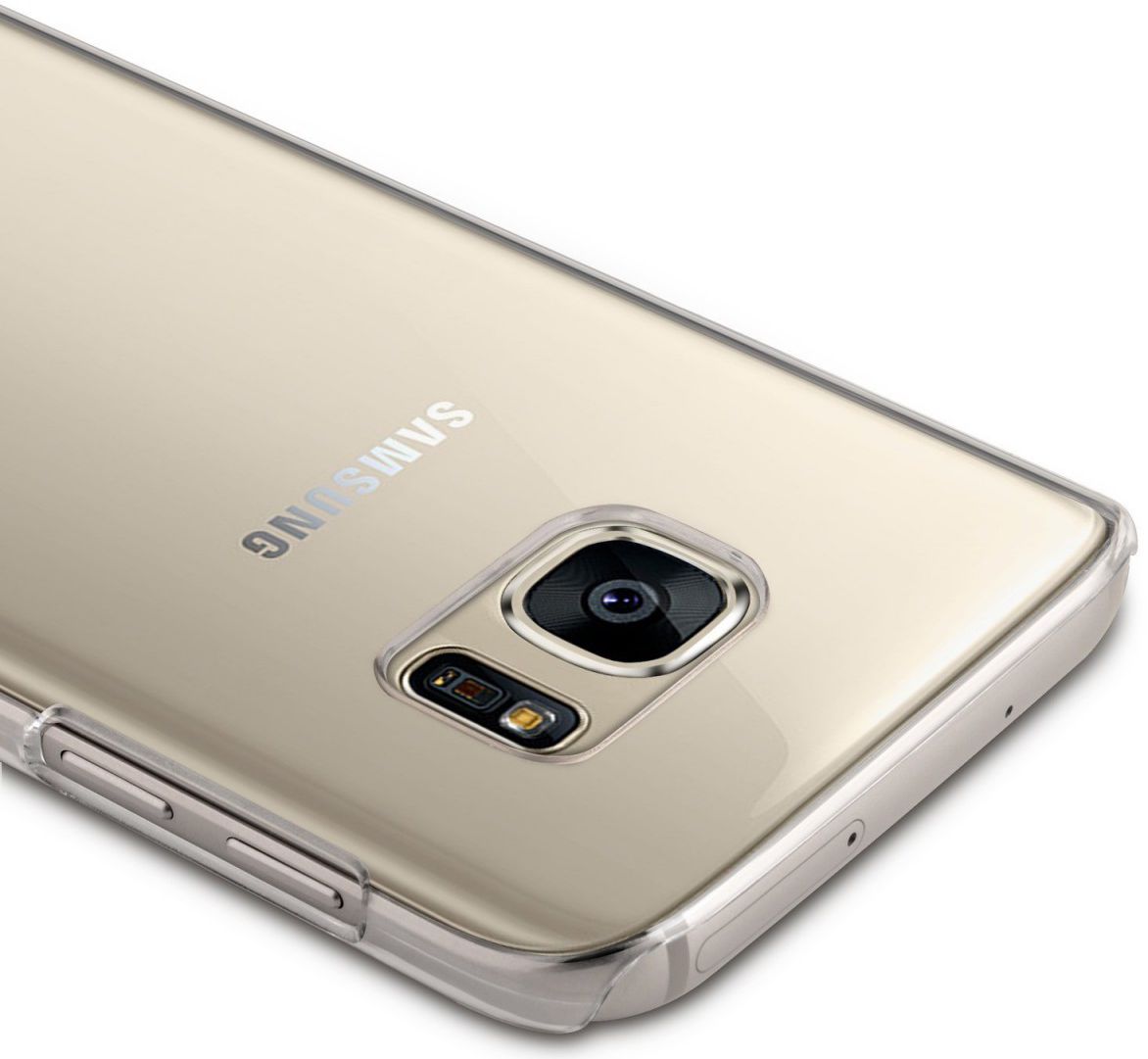 Samsung Galaxy S7 Doorzichtig Transparant Hoesje afbeelding 3