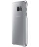 Samsung Galaxy S7 Clear Cover Hoesje Zilver Origineel