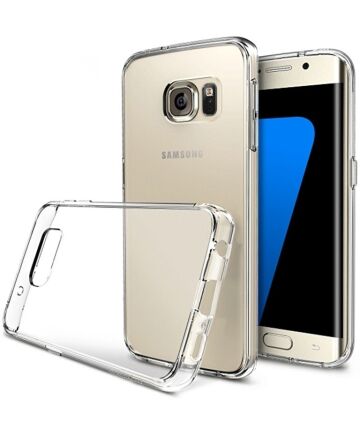 Samsung Galaxy S7 Edge TPU Hoesje Transparant Hoesjes
