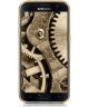 Samsung Galaxy S7 Geborsteld TPU Hoesje Goud