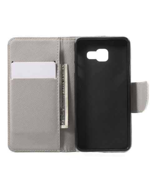 Samsung Galaxy A3 2016 Portemonnee Flip Hoesje Don't Touch My Phone afbeelding 2