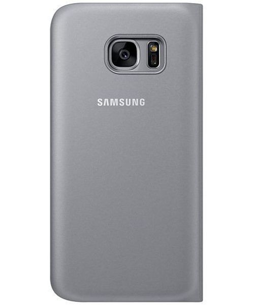 Samsung Galaxy S7 S-View Cover Zilver Origineel afbeelding 3