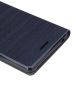 Sony Xperia C4 Linen Wallet Case Blue
