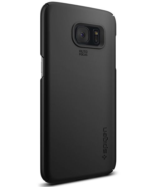 Spigen Thin Fit Hoesje Samsung Galaxy S7 Edge Black afbeelding 4