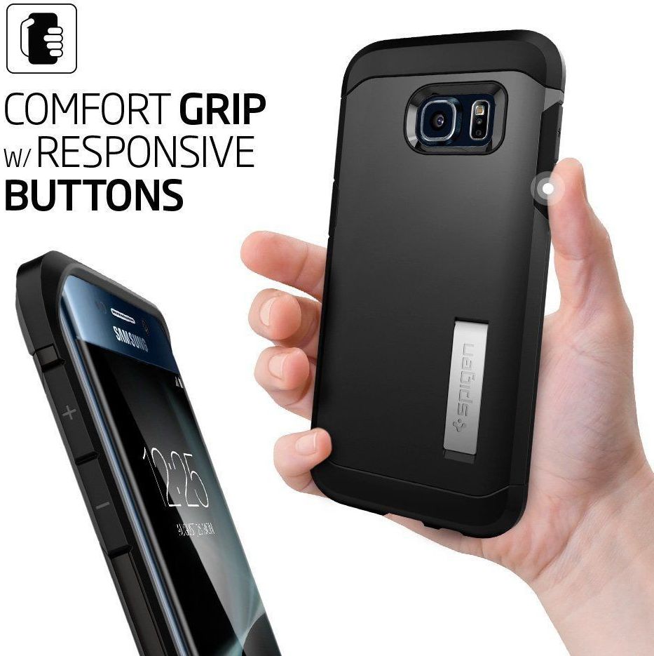 Spigen Tough Armor Hoesje Samsung Galaxy S7 Edge Black afbeelding 4