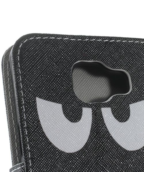 Samsung Galaxy A5 (2016) Portemonnee Flip Hoesje Don't Touch My Phone afbeelding 7