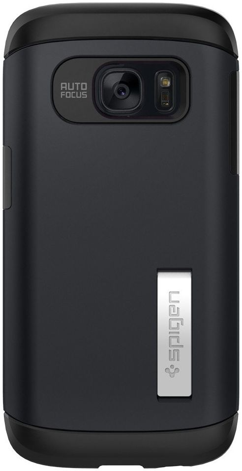 Spigen Slim Armor Case Samsung Galaxy S7 Metal Slate afbeelding 1