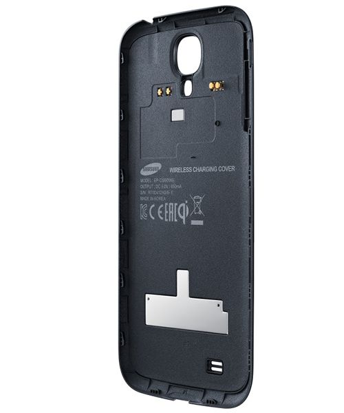 Samsung Galaxy S4 Wireless Charging  Cover Zwart afbeelding 2