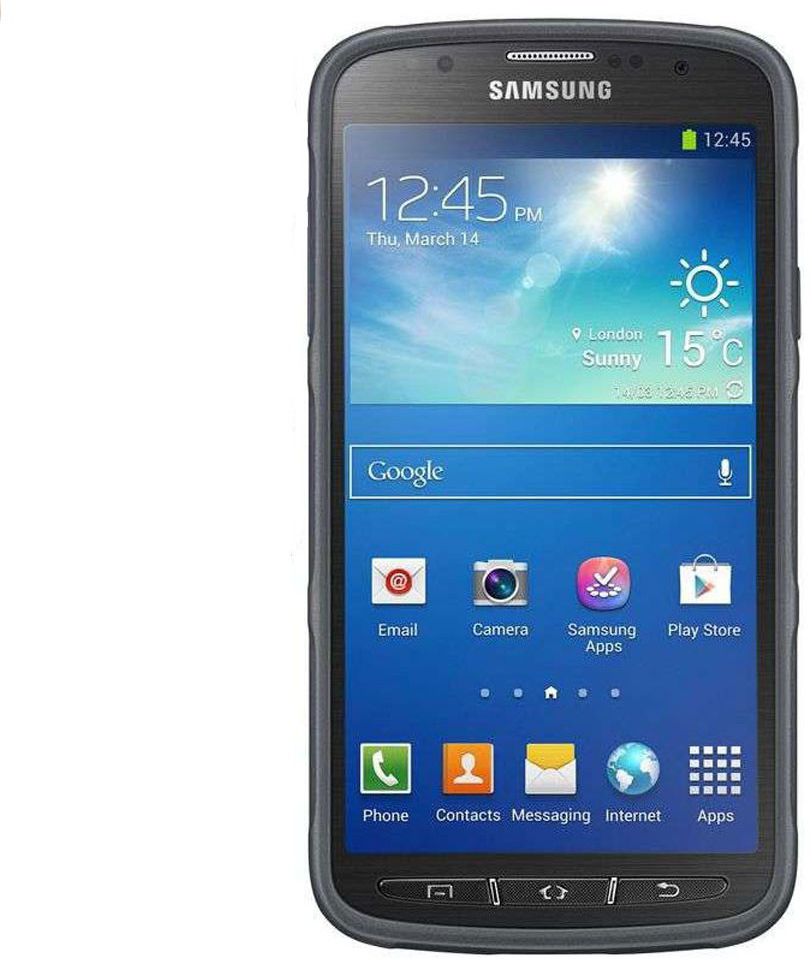 Samsung Galaxy S4 Active I9295 Oranje Back Cover afbeelding 2