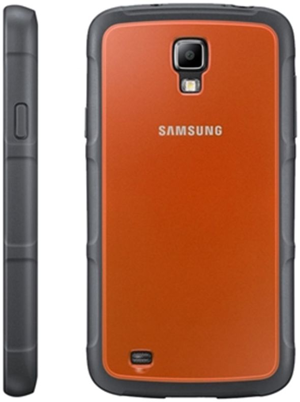 Samsung Galaxy S4 Active I9295 Oranje Back Cover afbeelding 3