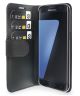 Valenta Luxe Samsung Galaxy S7 Edge Hoesje Leer Bookcase Zwart
