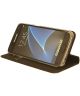 Valenta Classic Style Samsung Galaxy S7 Hoesje Leer Bookcase Zwart
