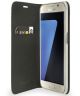 Valenta Style Samsung Galaxy S7 Edge Hoesje Leer Bookcase Zwart