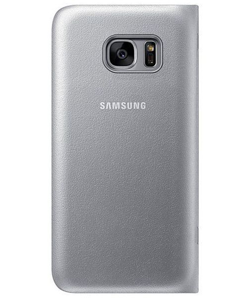 Samsung Galaxy S7 Led View Hoesje Zilver Origineel afbeelding 3
