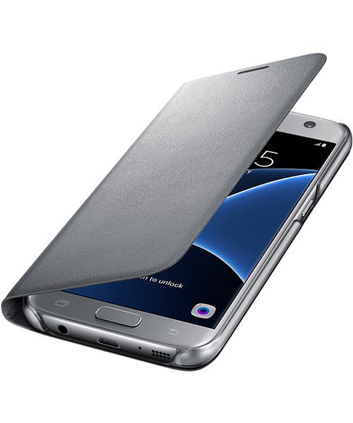 Samsung Galaxy S7 Led View Hoesje Zilver Origineel afbeelding 4