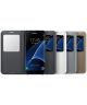 Samsung Galaxy S7 Edge S-View Cover Zwart Origineel