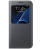 Samsung Galaxy S7 Edge S-View Cover Zwart Origineel