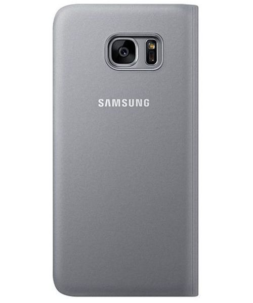 Samsung Galaxy S7 Edge S-View Cover Zilver Origineel afbeelding 4