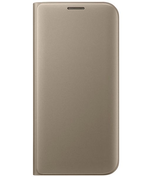 Samsung Galaxy S7 Edge Portemonnee Hoesje Goud Origineel afbeelding 4