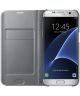 Samsung Galaxy S7 Edge Led View Hoesje Zilver Origineel