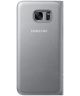 Samsung Galaxy S7 Edge Led View Hoesje Zilver Origineel