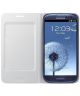Samsung Galaxy S3 Flip Wallet White
