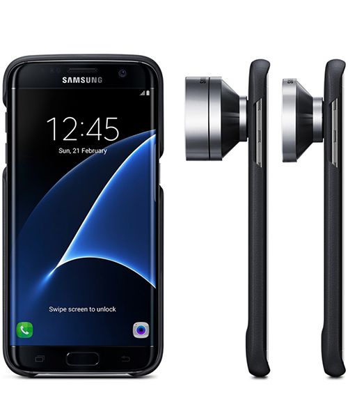 Samsung Galaxy S7 Edge Lens Cover Black afbeelding 2