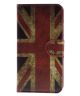 Samsung Galaxy J3 (2016) Portemonnee Hoesje Vintage UK Flag