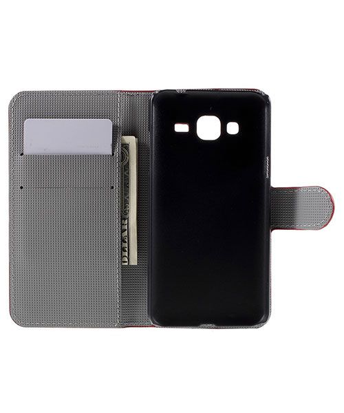 Samsung Galaxy J3 (2016) Portemonnee Hoesje Vintage UK Flag afbeelding 6