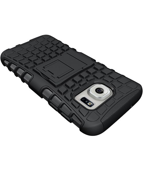 Samsung Galaxy S7 Hybrid Kickstand Hoesje Zwart afbeelding 4