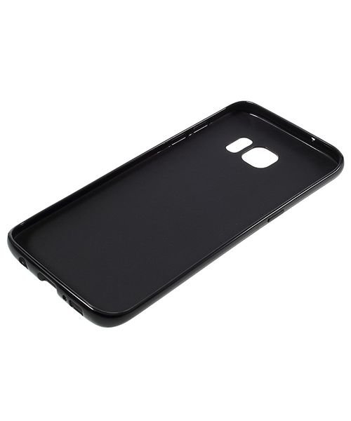 Samsung Galaxy S7 Edge TPU Hoesje Zwart afbeelding 4