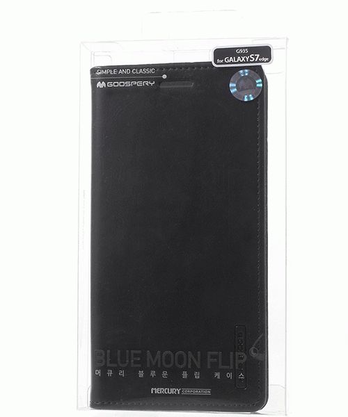 Mercury Portemonnee Flip Hoesje Samsung Galaxy S7 Edge Zwart afbeelding 10
