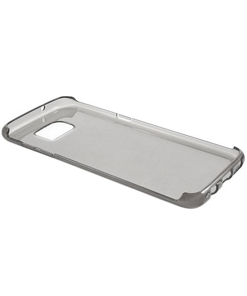 Samsung Galaxy S7 Edge Glanzend TPU Hoesje Grijs afbeelding 4