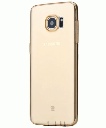 Rock Ultradun TPU Hoesje Samsung Galaxy S7 Edge Goud Hoesjes