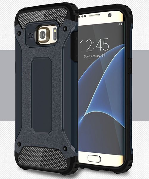 Samsung Galaxy S7 Edge Cool Armor Hoesje Blauw afbeelding 8