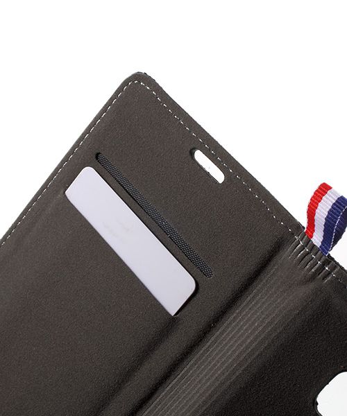 Samsung Galaxy S7 Edge Denim Portemonnee Hoesje Zwart afbeelding 7