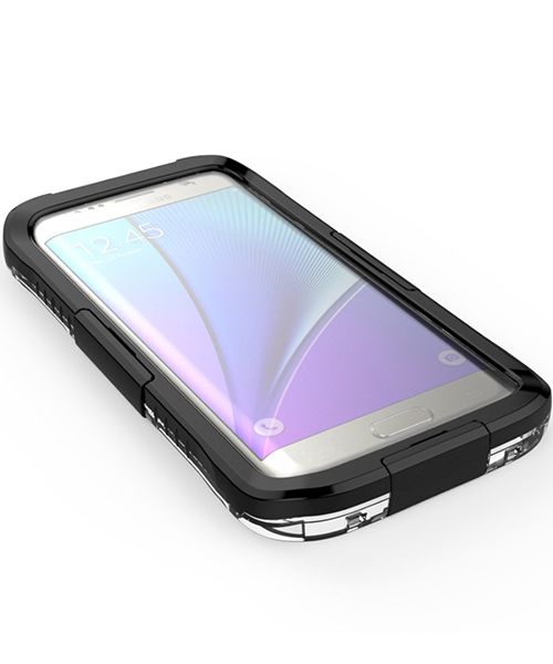 Samsung Galaxy S7 Edge Waterproof Duikers Hoesje Zwart afbeelding 5