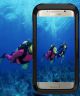 Samsung Galaxy S7 Edge Waterproof Duikers Hoesje Blauw