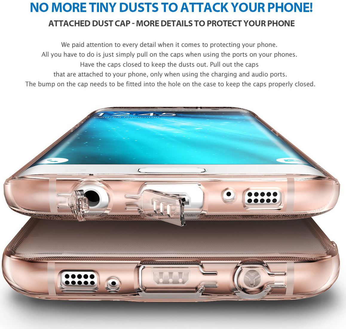 Ringke Air Samsung Galaxy S7 Hoesje Rose Gold afbeelding 3