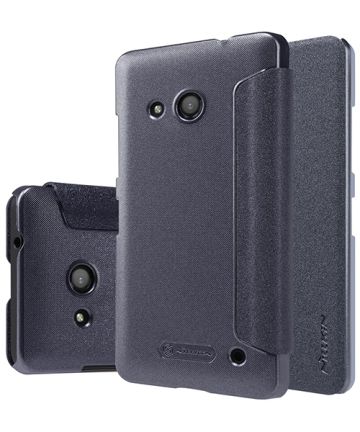 Nillkin Sparkle Series Flip Case Nokia Lumia 550 Zwart Hoesjes