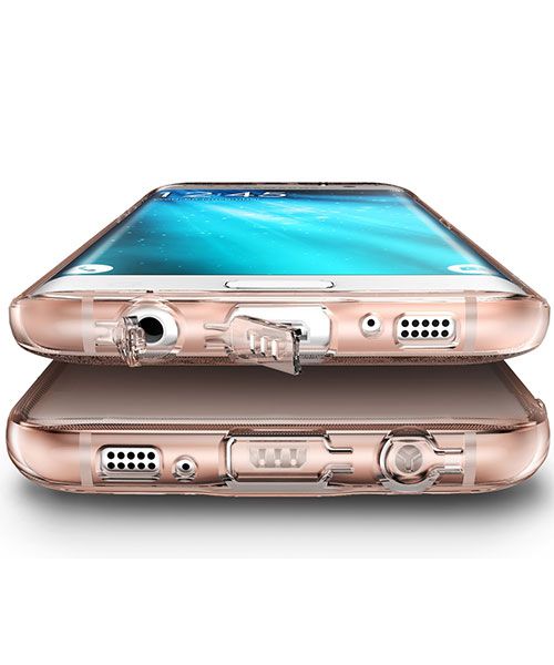 Ringke Air Samsung Galaxy S7 Edge Hoesje Rose Gold afbeelding 2
