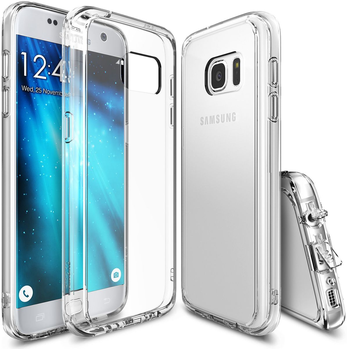 Ringke Fusion Samsung Galaxy S7 hoesje doorzichtig Crystal View afbeelding 2