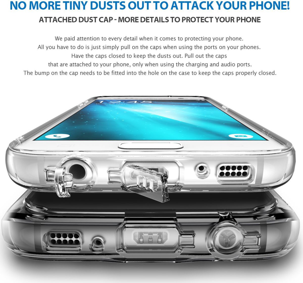Ringke Fusion Samsung Galaxy S7 hoesje doorzichtig Crystal View afbeelding 5