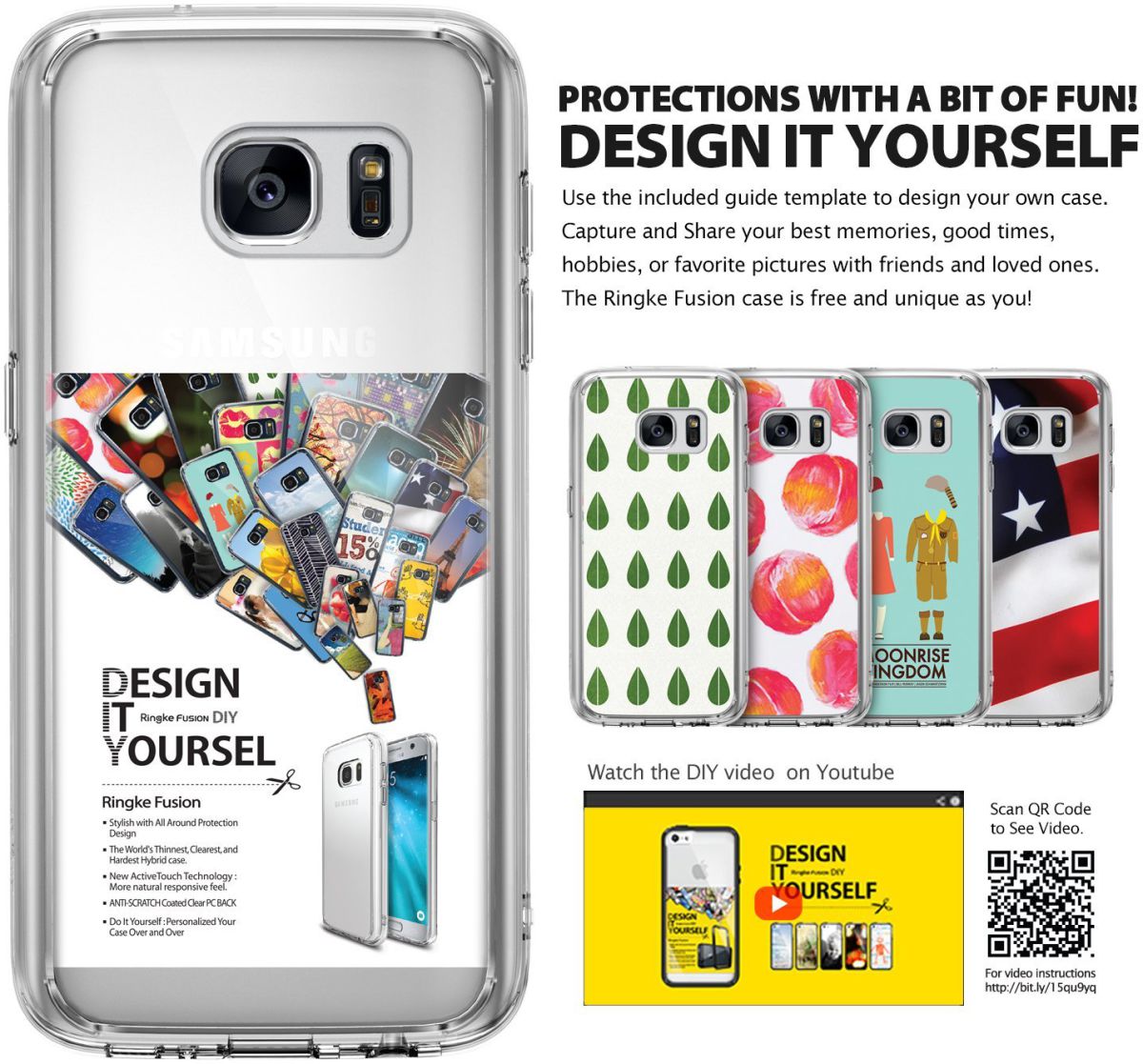 Ringke Fusion Samsung Galaxy S7 hoesje doorzichtig Crystal View afbeelding 9