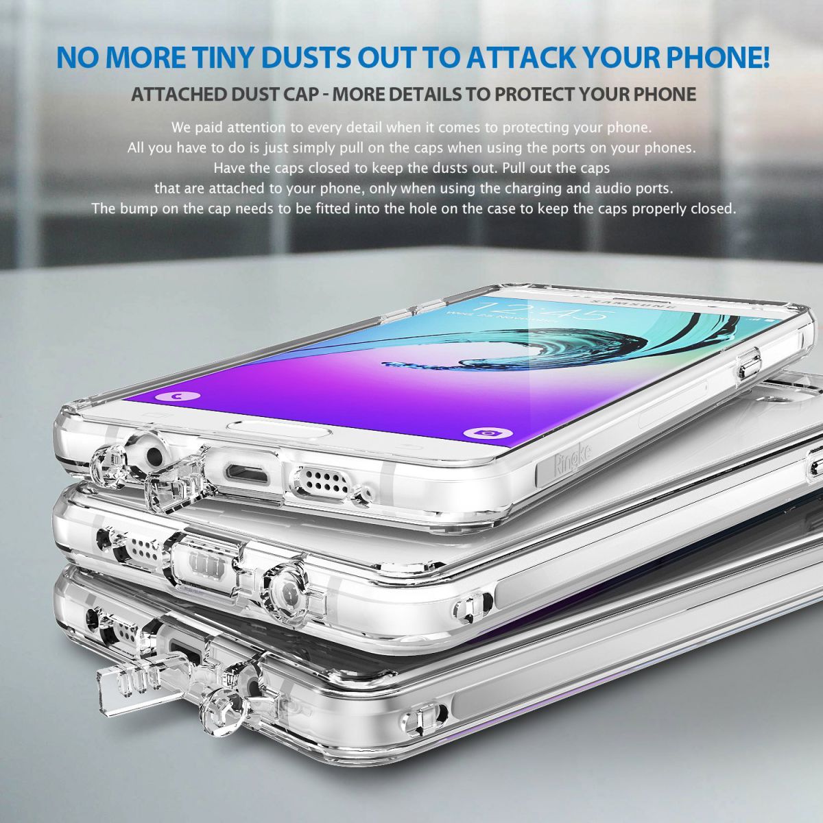 Ringke Fusion Samsung Galaxy A5 2016 hoesje doorzichtig Crystal View afbeelding 7