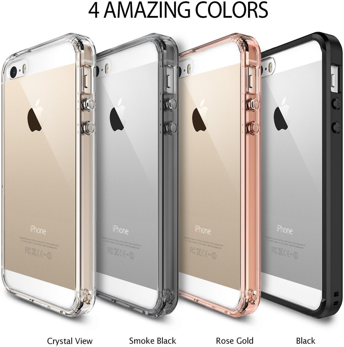 Ringke Fusion Apple iPhone SE Hoesje Doorzichtig Crystal View afbeelding 8